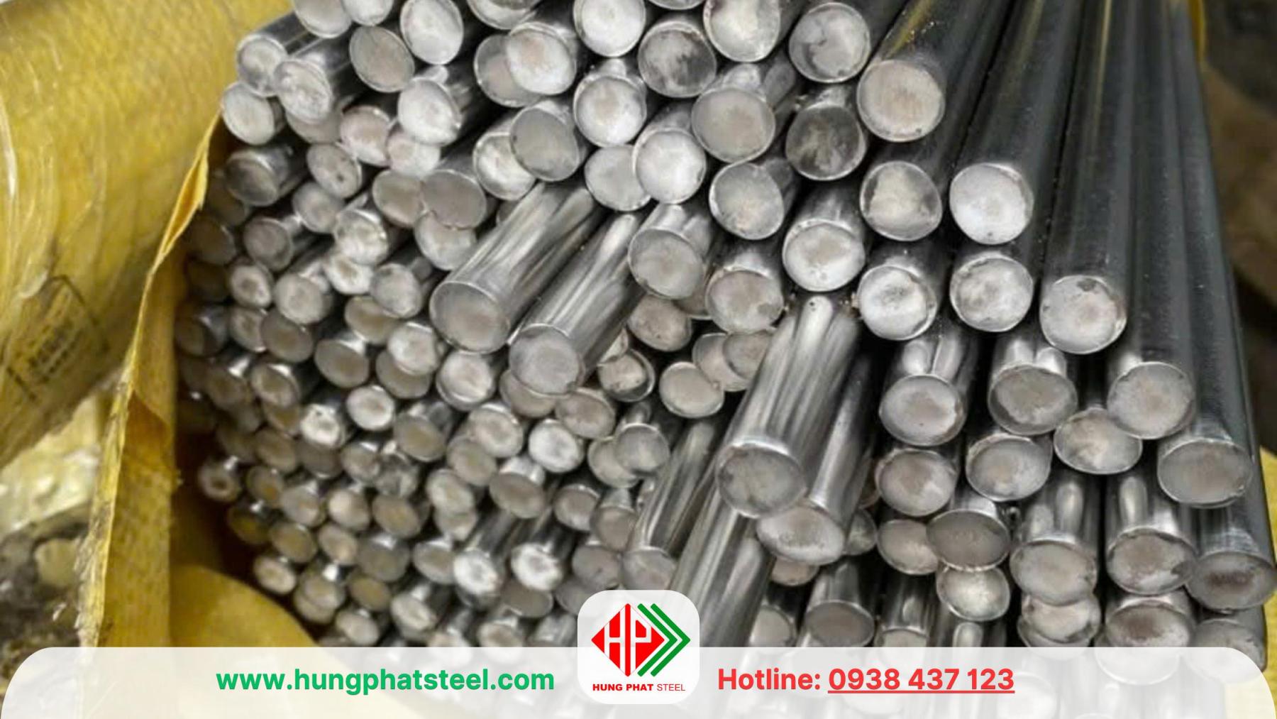 INOX tròn đặc phi 26