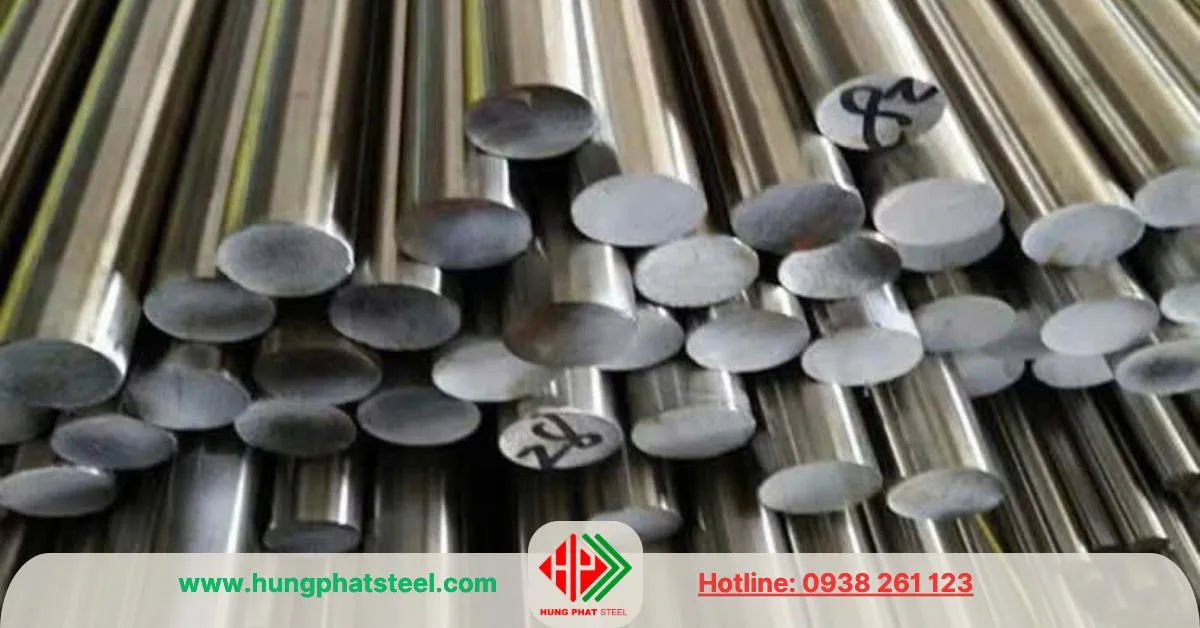 INOX tròn đặc phi 28 (láp đặc)