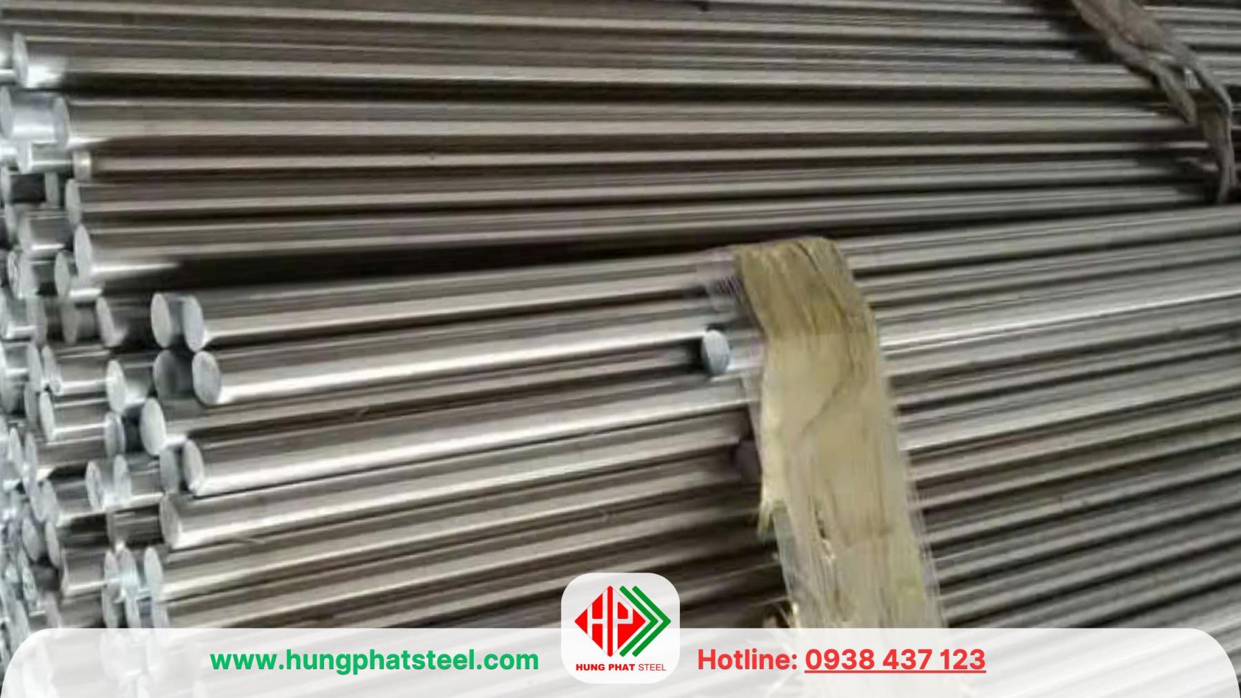 INOX tròn đặc phi 34