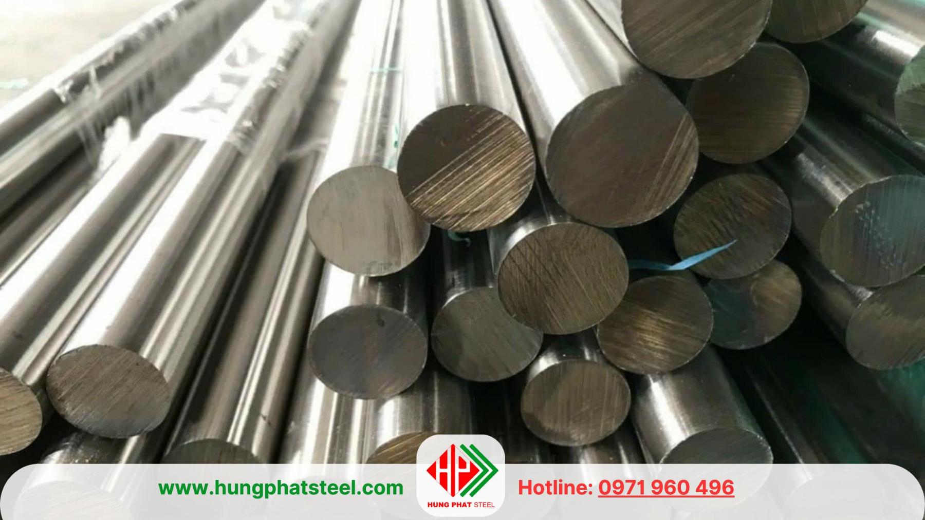 INOX tròn đặc phi 60