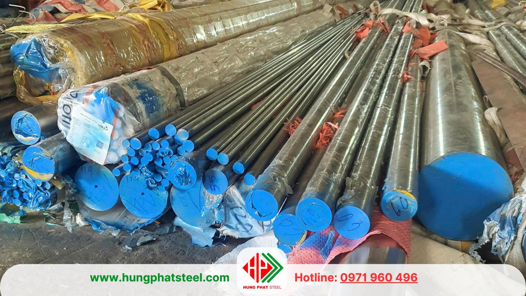INOX tròn đặc phi 60