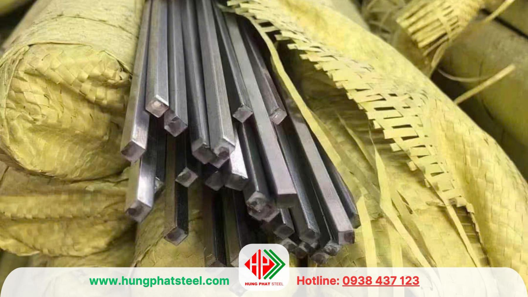 INOX vuông đặc 10x10