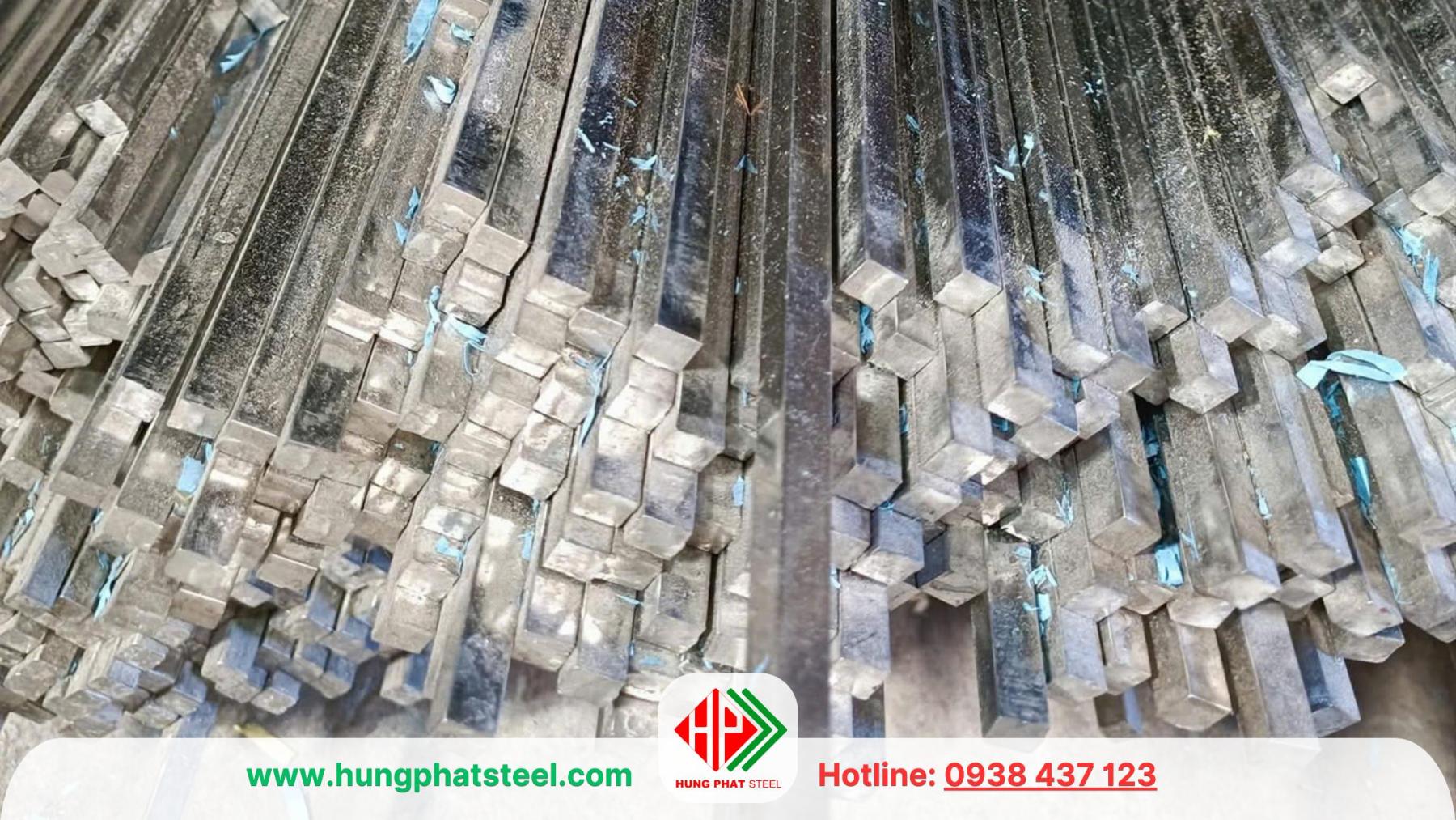 INOX vuông đặc 15x15