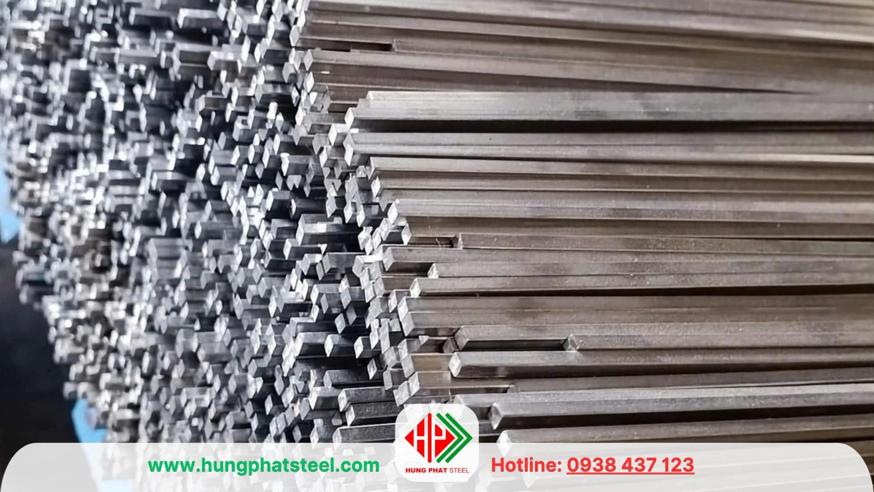 INOX vuông đặc 15x15