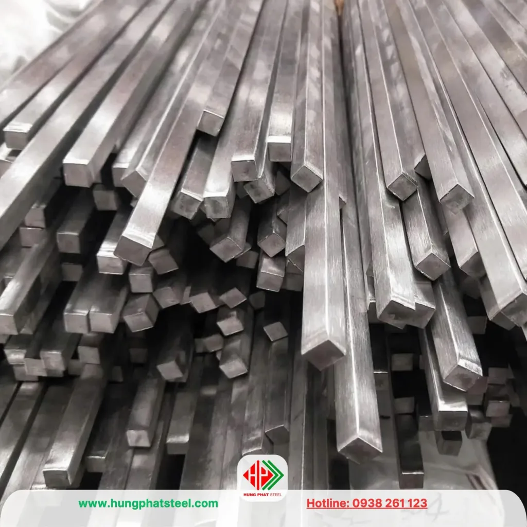 INOX vuông đặc 20x20