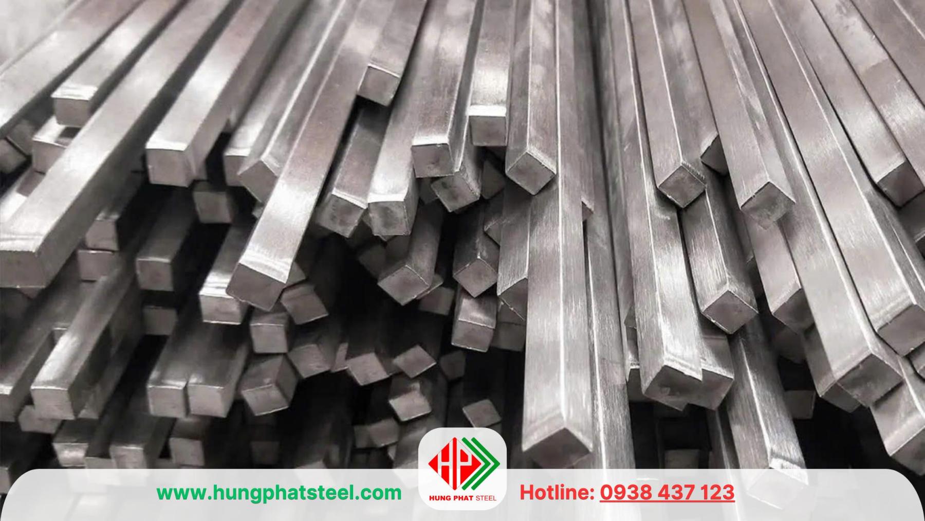 INOX vuông đặc 20x20