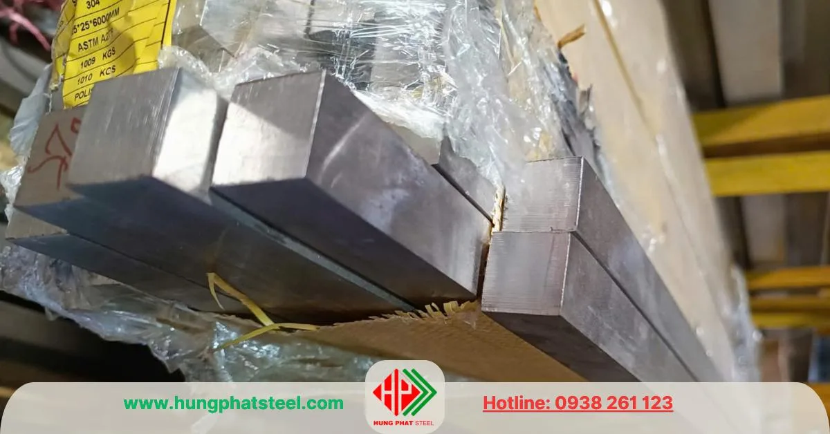 INOX vuông đặc 30x30