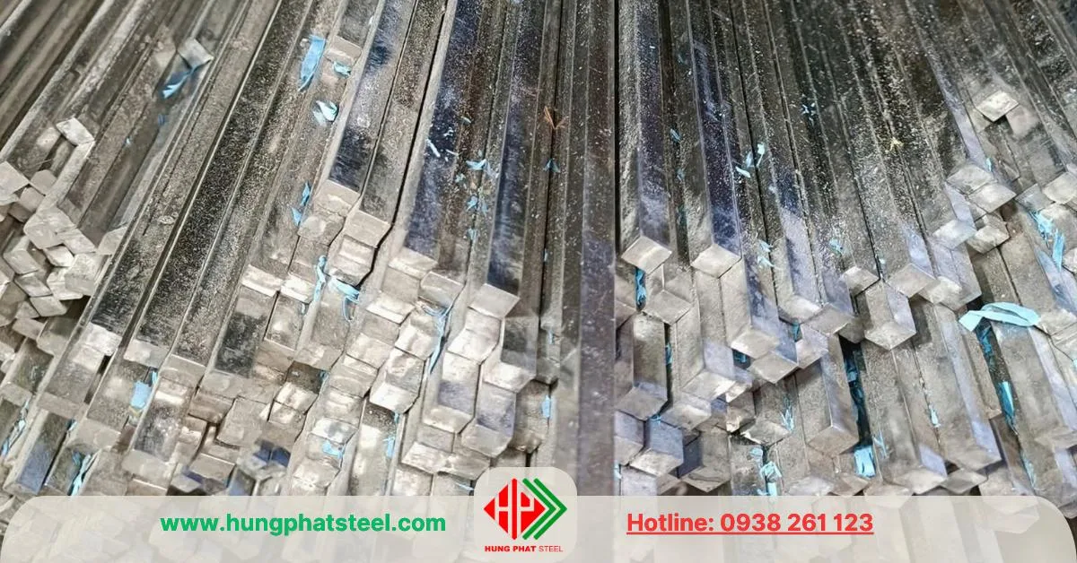 INOX vuông đặc 30x30