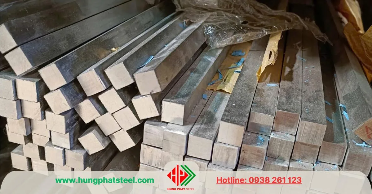 INOX vuông đặc 30x30