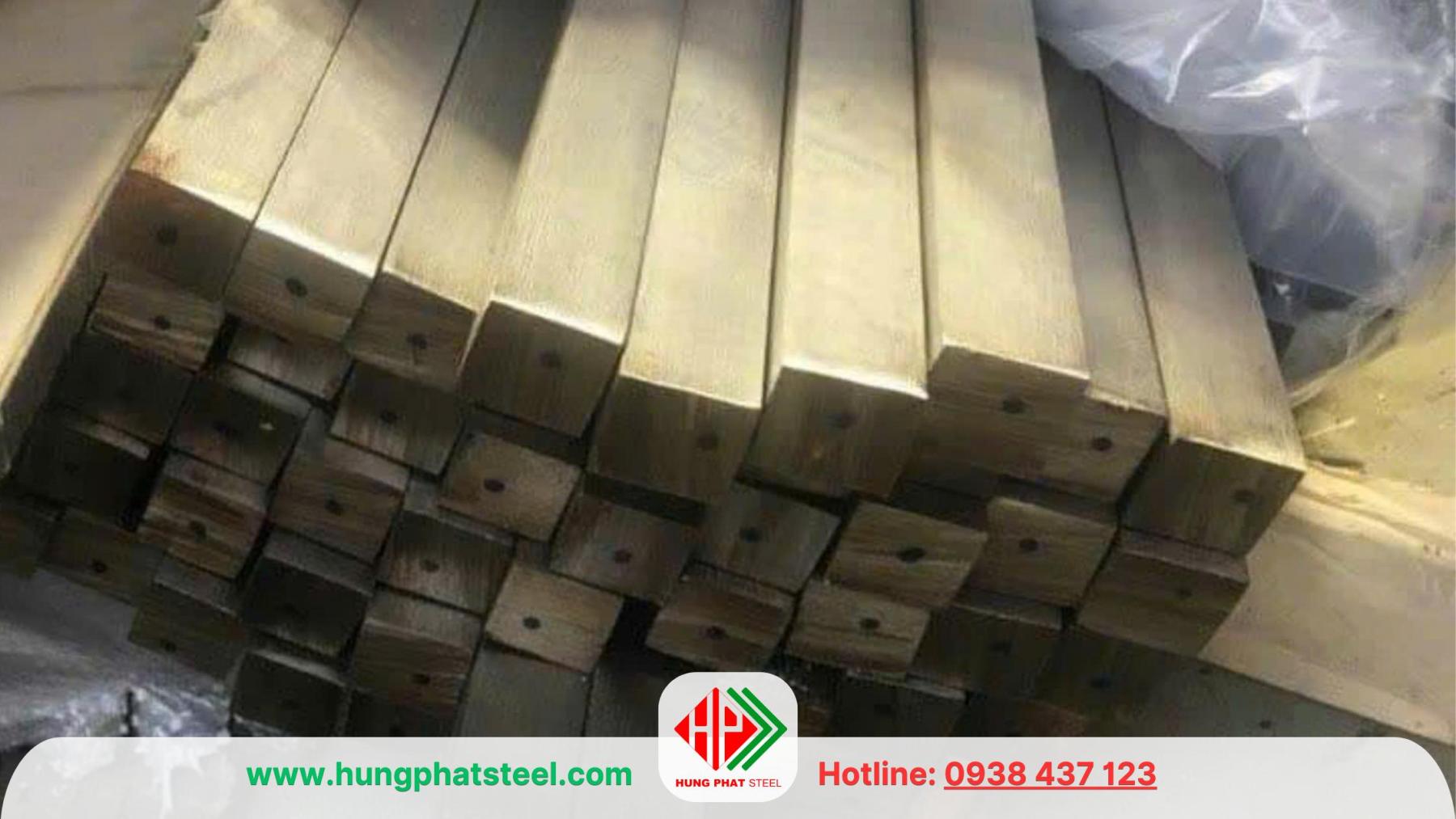 INOX vuông đặc 40x40