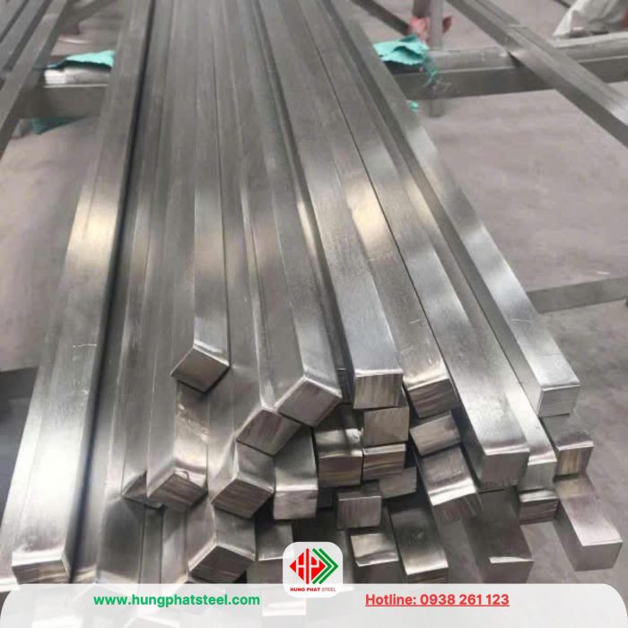 INOX vuông đặc 40x40