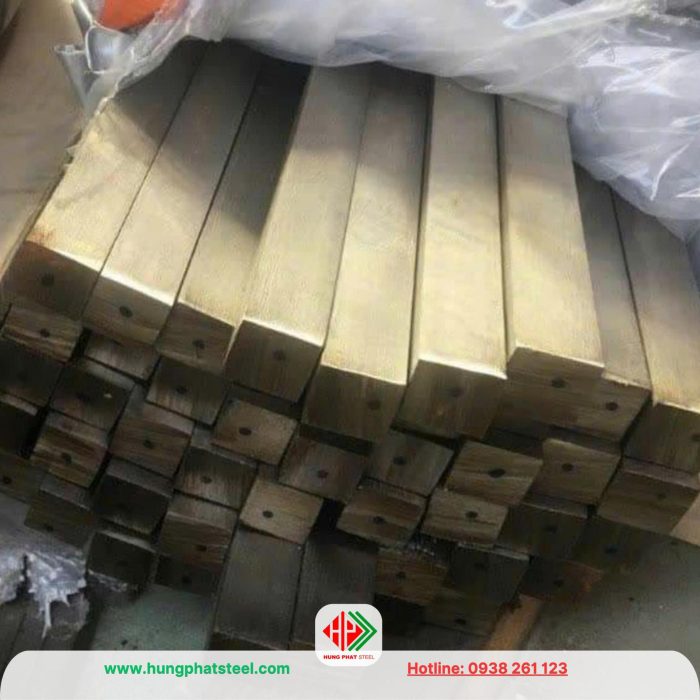 INOX vuông đặc 40x40