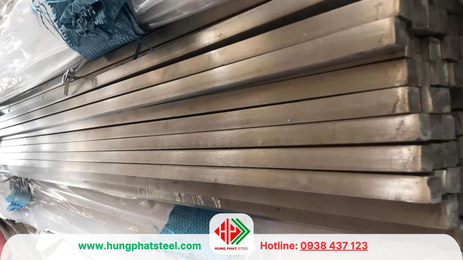INOX vuông đặc 40x40