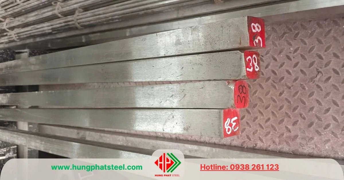 INOX vuông đăch 38x38
