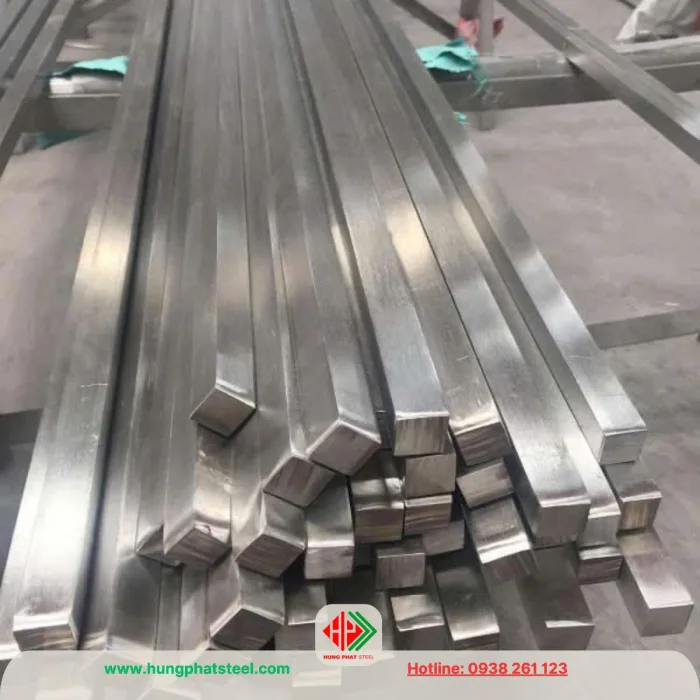 INOX vuông đặc 38x38