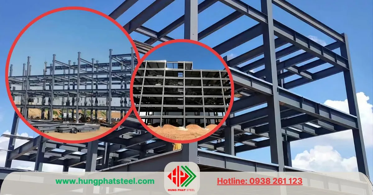 Kết cấu hay thấy của thép hình I450