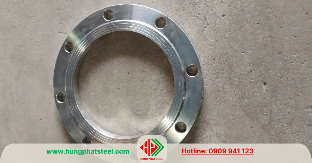 Mặt bích inox có gờ nổi (RF)