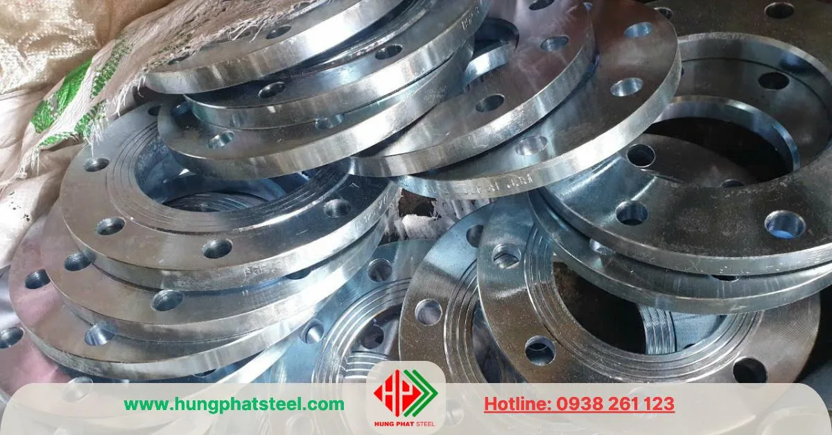 Mặt bích mạ kẽm nhúng nóng