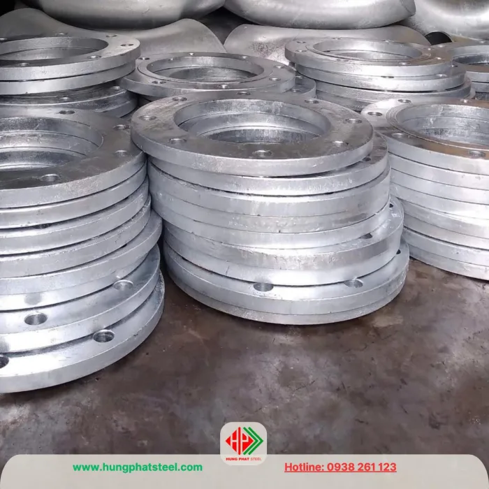 Mặt bích mạ kẽm nhúng nóng
