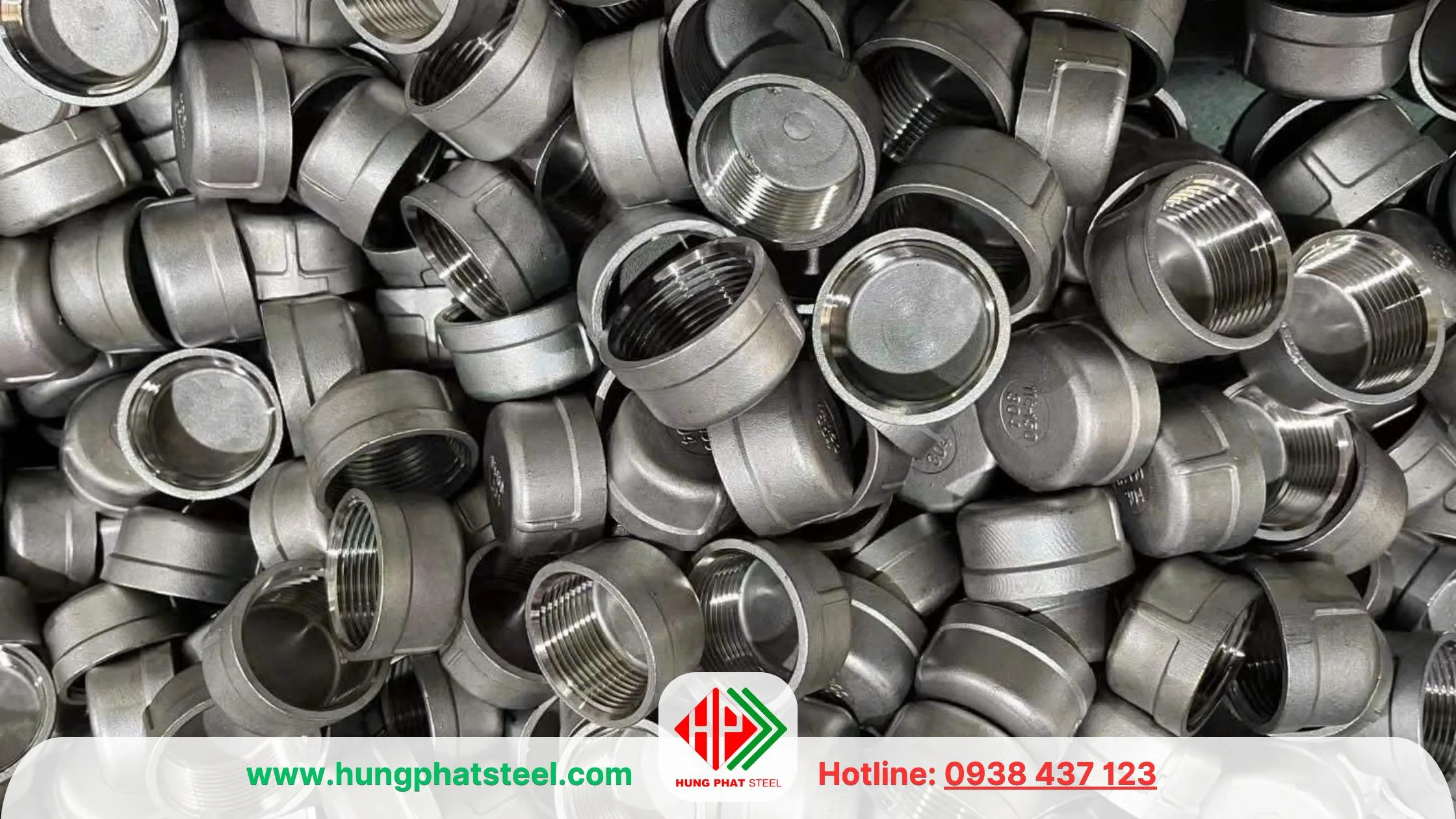 Nắp bịt ren inox 304
