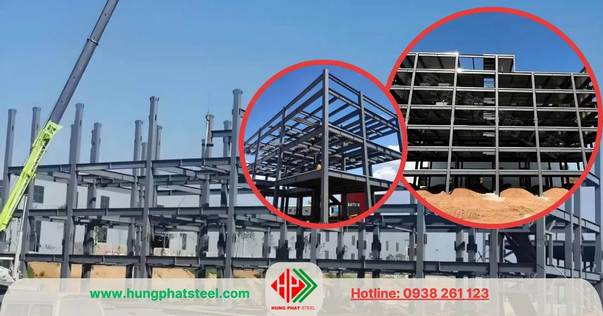 Những kết cấu chịu tải trọng lớn là ứng dụng chính của thép hình I900