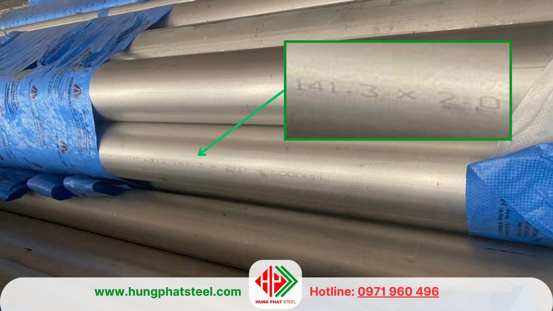 Ống INOX phi 114 - DN100