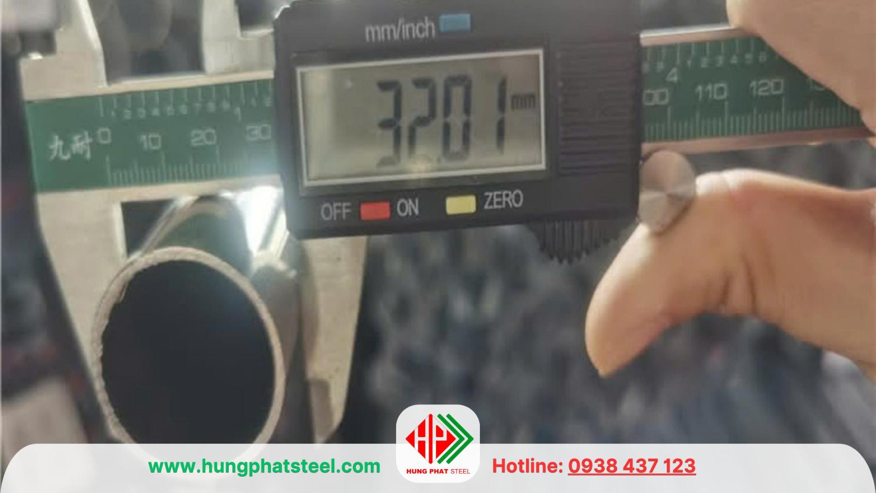 Ống INOX phi 32