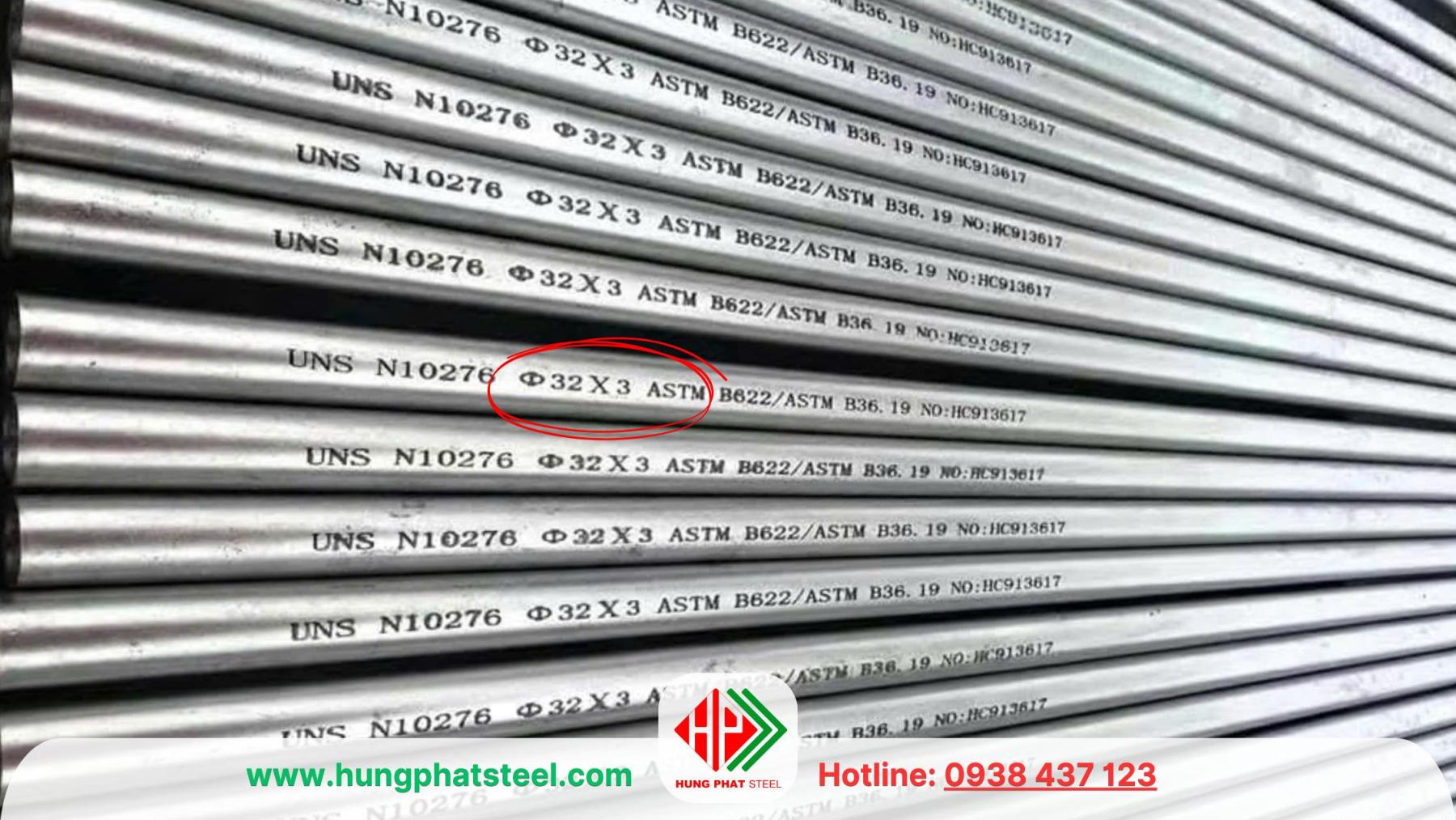 Ống INOX phi 32
