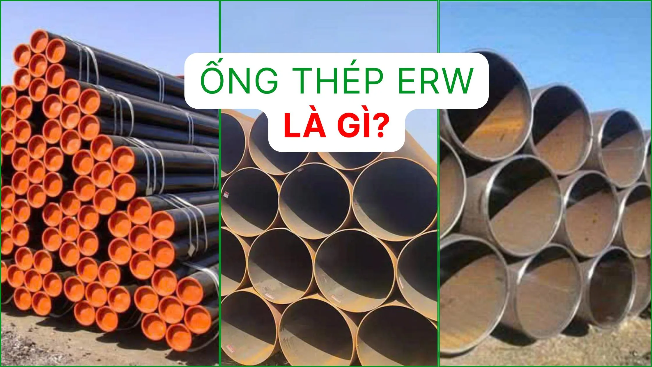 Ống thép ERW