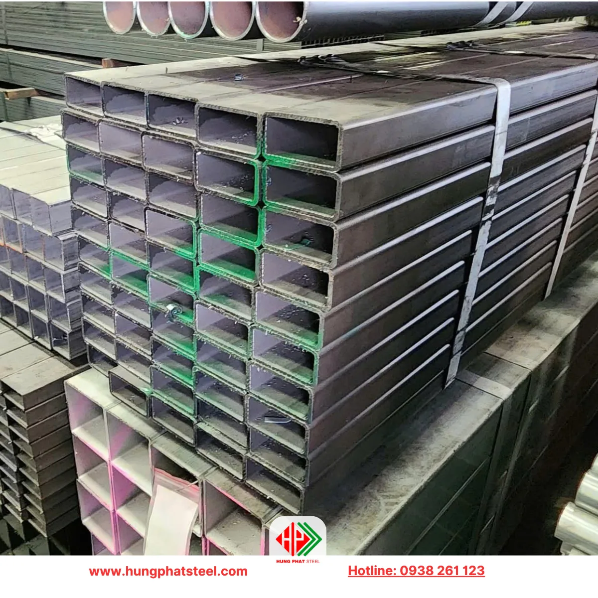 Thép hộp 40x80 đen