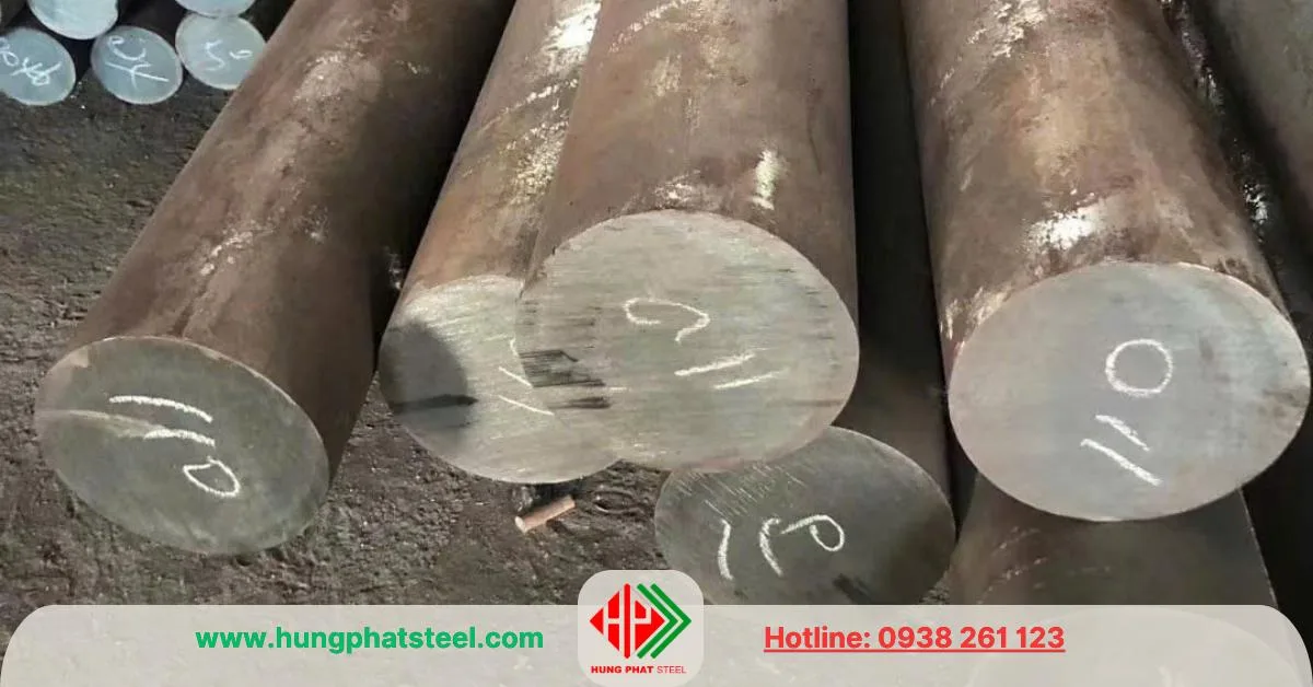 Thép tròn đặc phi 110 (láp đặc)