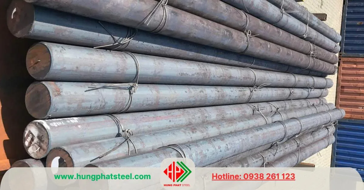 Thép tròn đặc phi 110 (láp đặc)