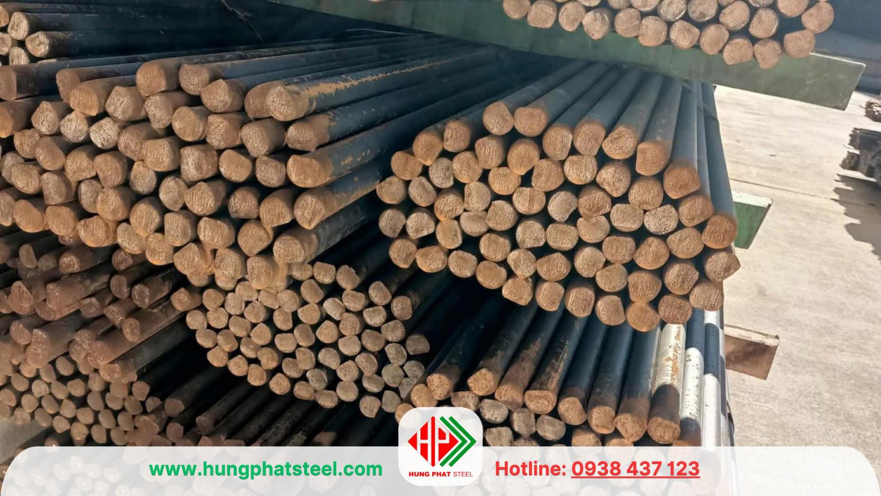 Thép tròn đặc phi 30