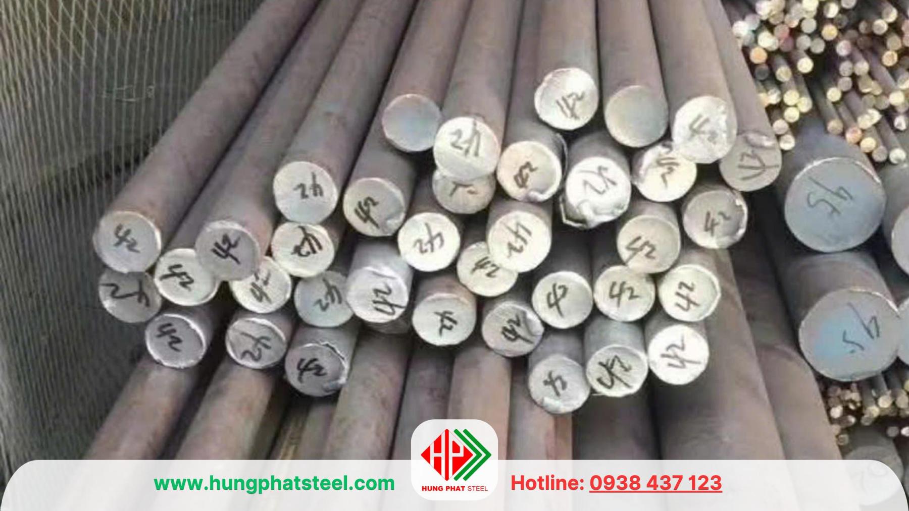 Thép tròn đặc phi 42