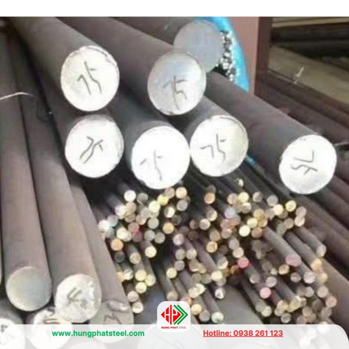 Thép tròn đặc phi 75