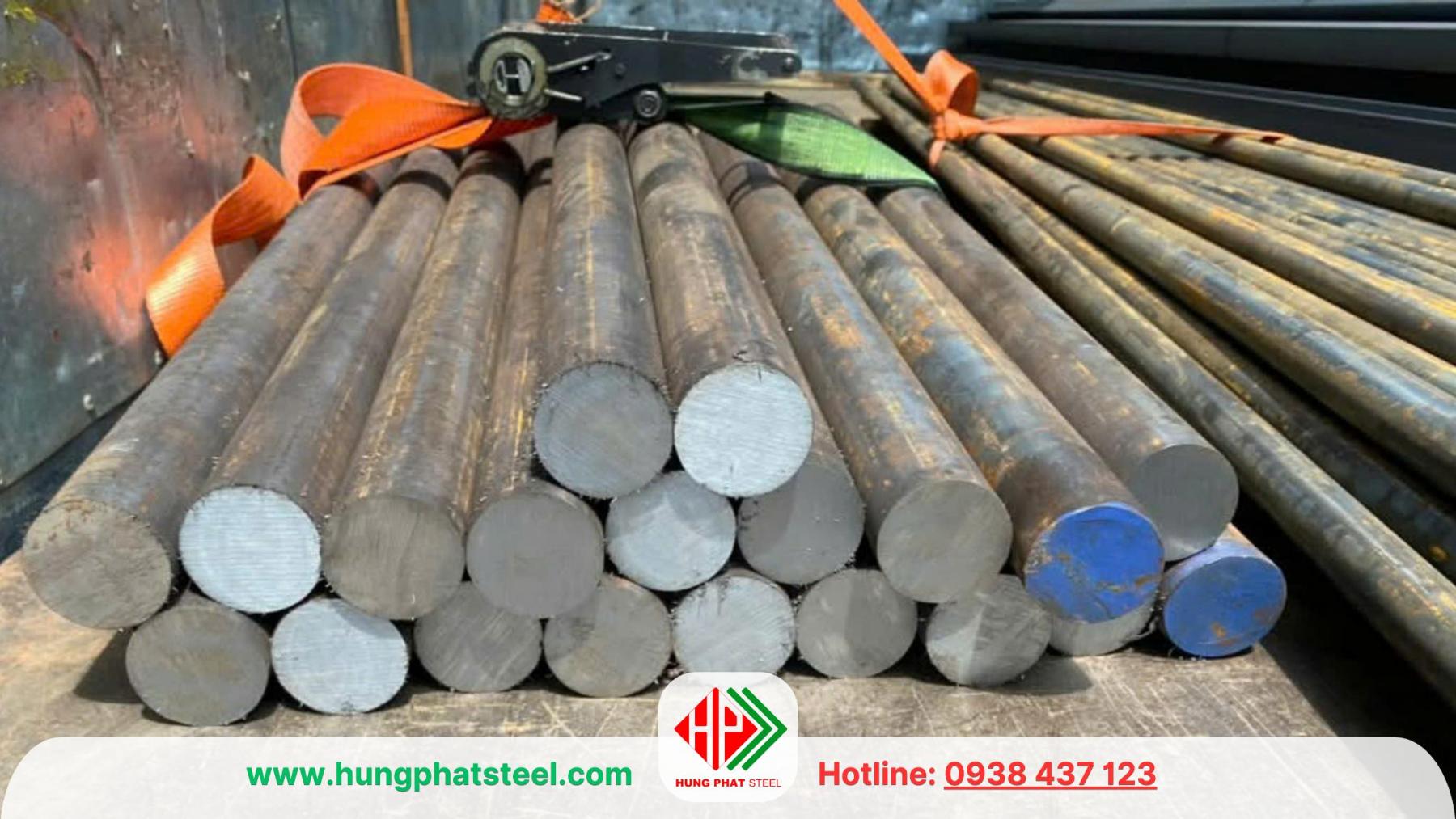 Thép tròn đặc phi 80 (láp đặc)