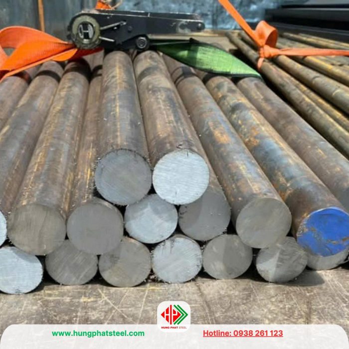 Thép tròn đặc phi 85 (láp đặc)