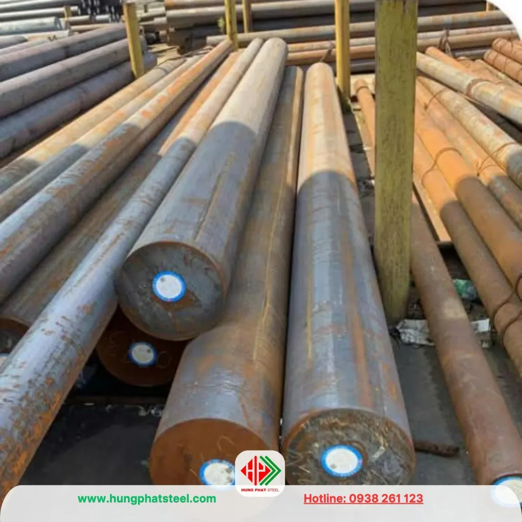 Thép tròn đặc phi 85 (láp đặc)
