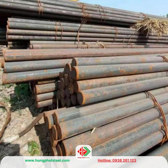Thép tròn đặc phi 85 (láp đặc)