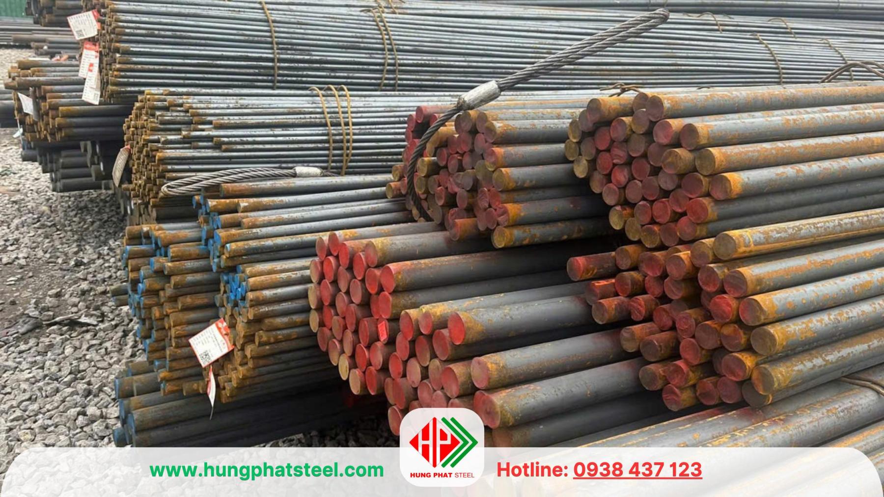 Thép tròn đặc phi 95
