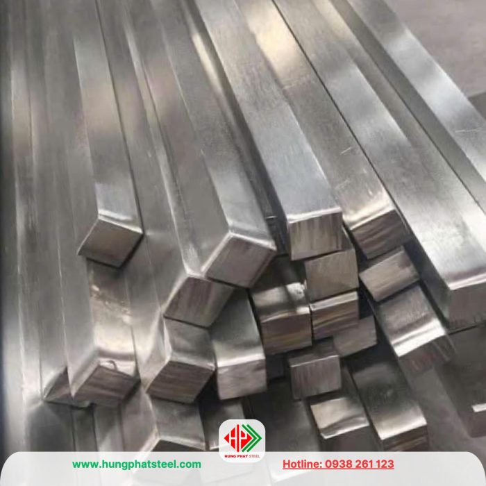 Vuông đặc INOX 45x45