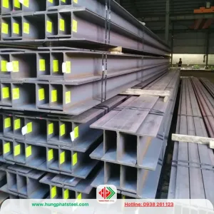Thép Hình H125 x 125 x 6 x 9mm Tiêu chuẩn SS400/A36