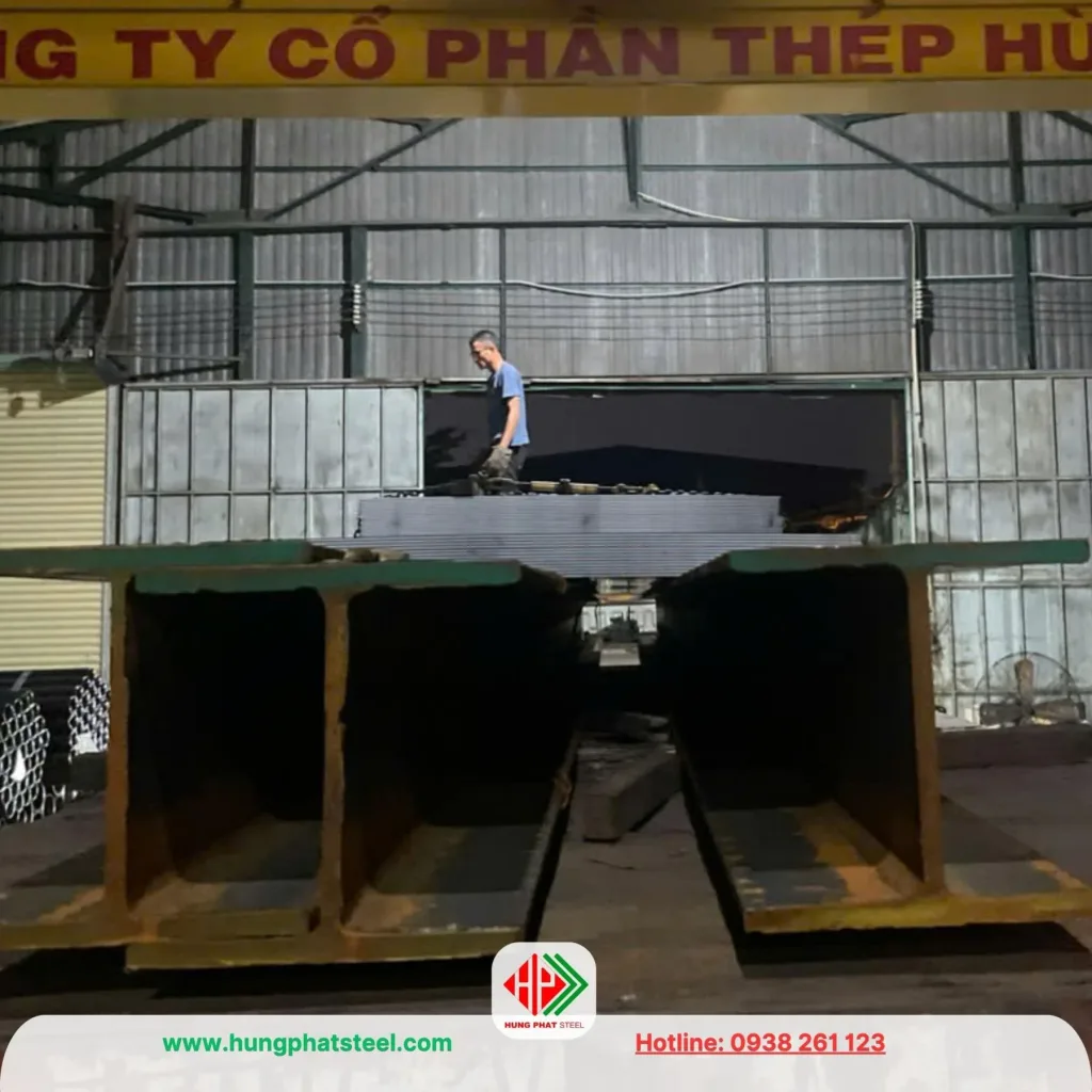 Thép Hình H294 x 200 x 8 x 12mm SS400/A36 - Ảnh 3