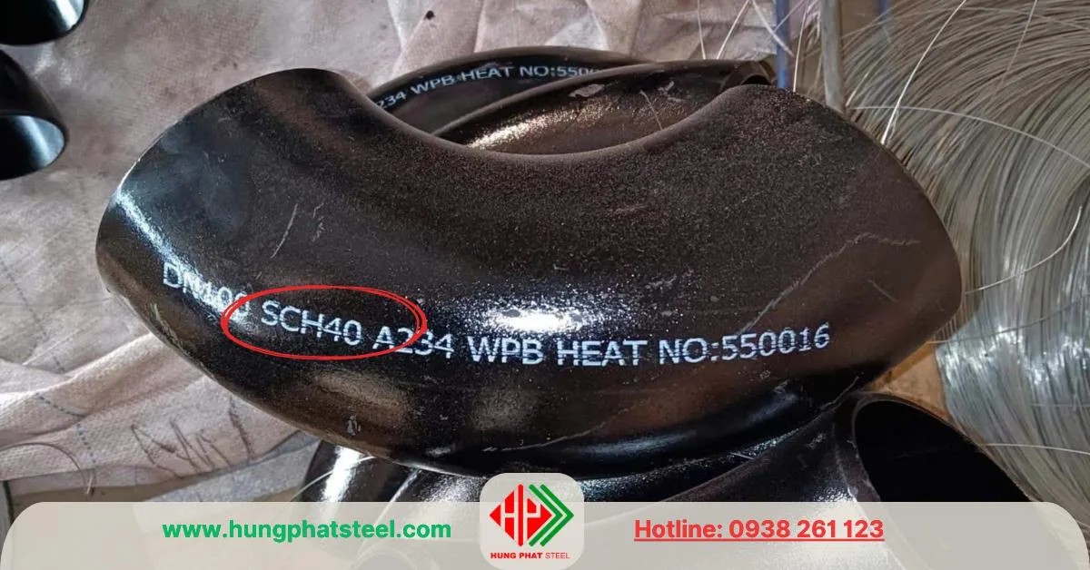 Co hàn tiêu chuẩn SCH40 phổ biến