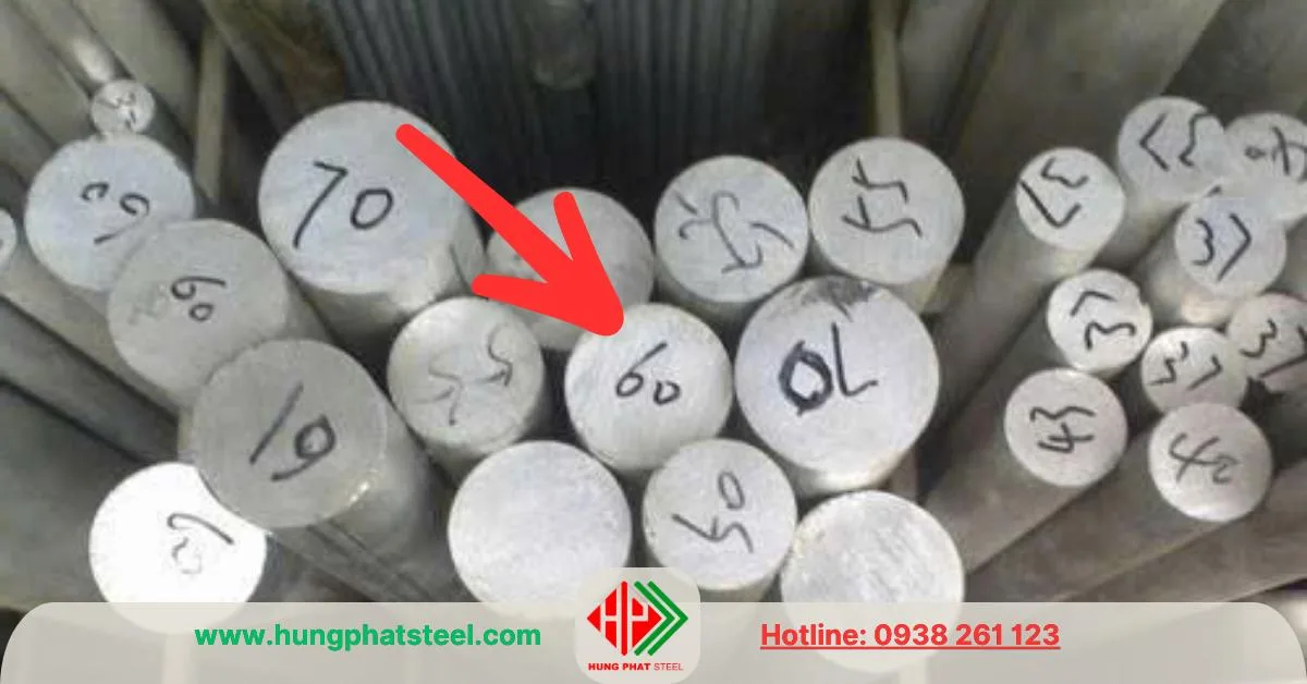 INOX tròn đặc phi 60