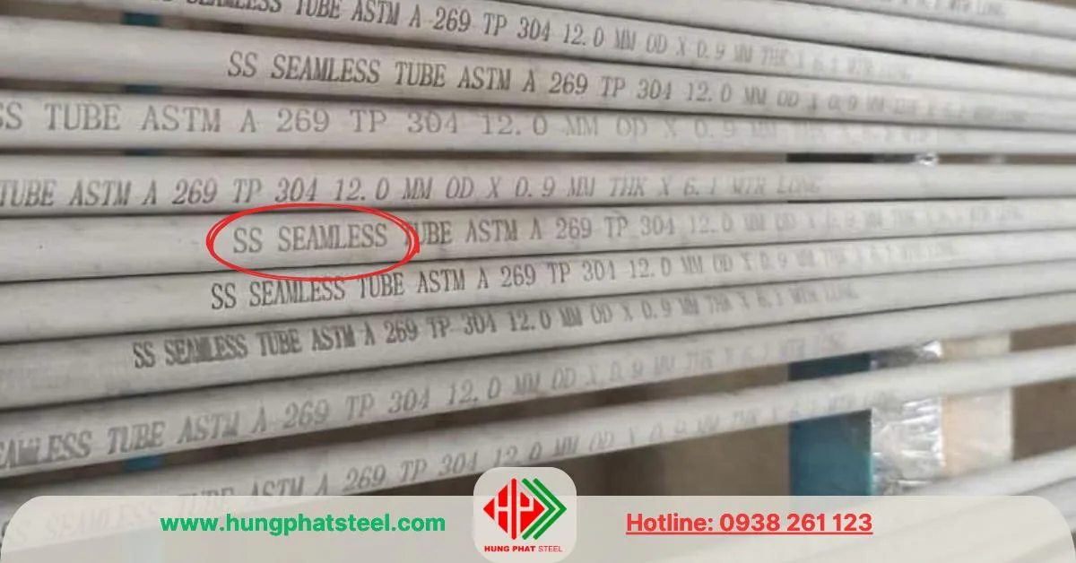 Ống đúc inox 304