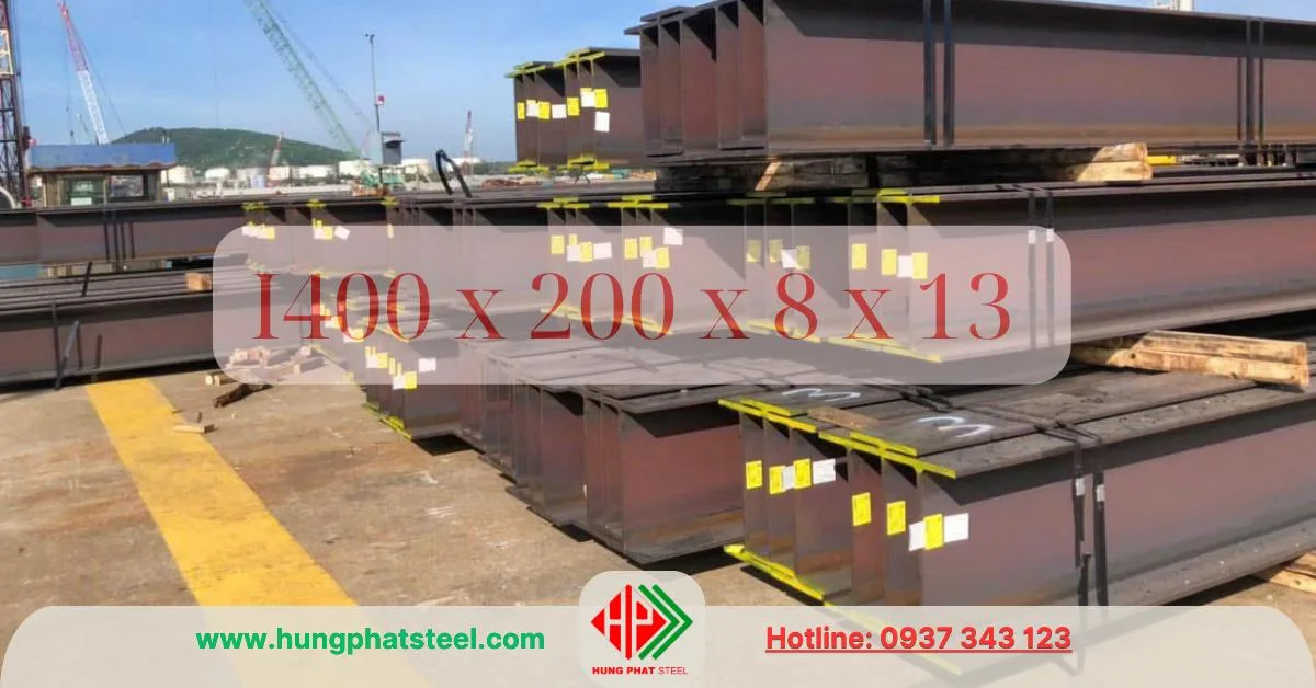 Thép hình i400x200x8x13