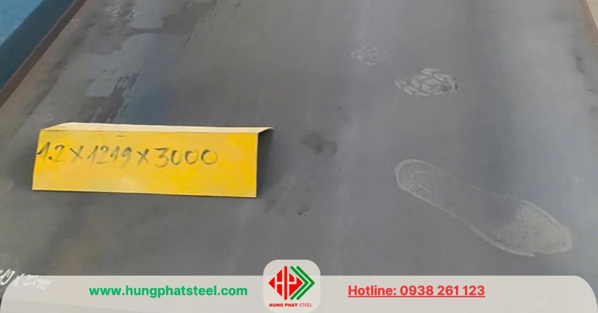 Thép tấm 1.2ly khổ 1219 x 3000