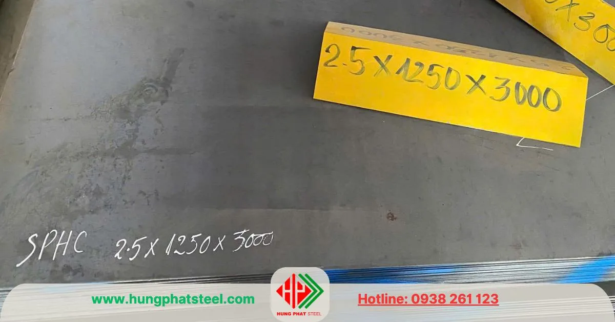 Thép tấm 2.5ly