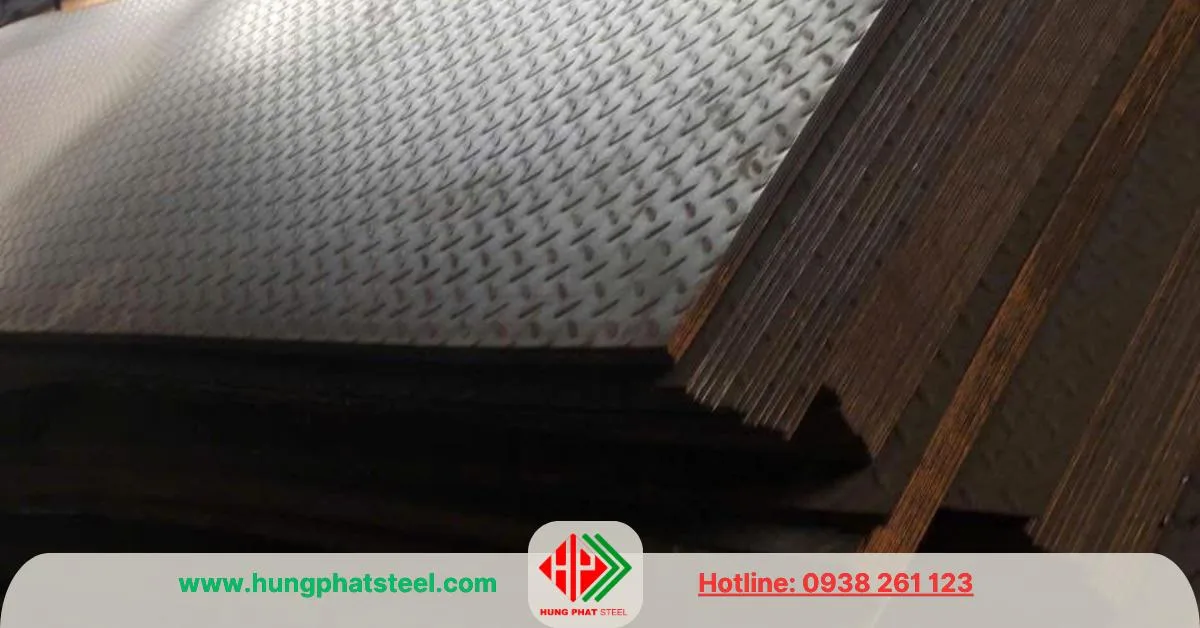 Thép tấm gân 12 ly